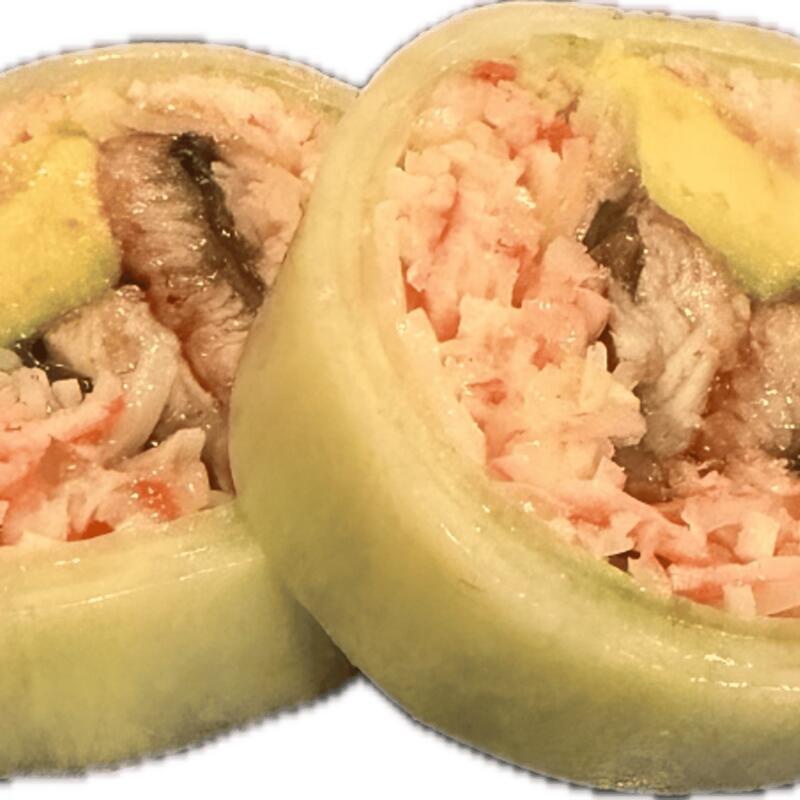 Spicy Crabmeat Eel Avocado Naruto