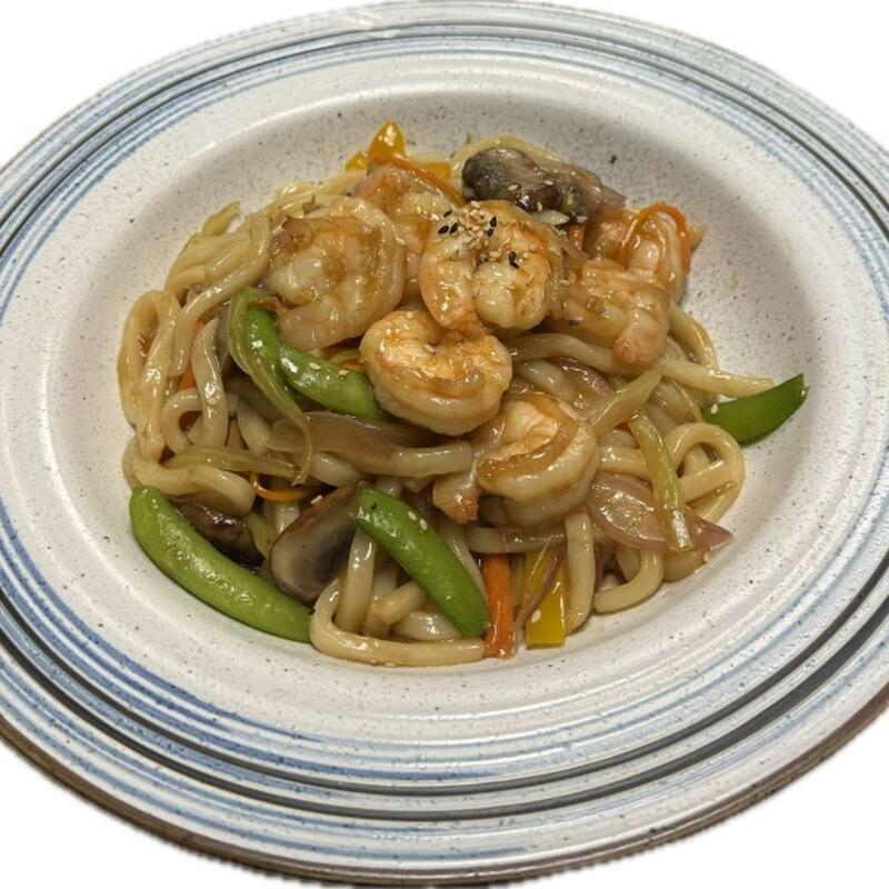 Shrimp Yaki Udon